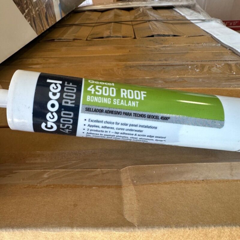 Geocel GeoGreen 4500 Roof Bonding Sealant (Carton of 24, Black)