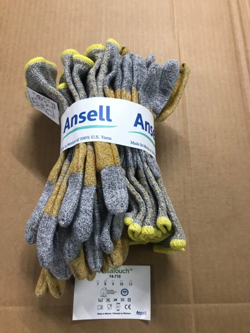 Ansell Versa Touch 74-710 Dyneema Glove, CUT RESISTANT Medium/Size 8 [6 pairs] - Image 2
