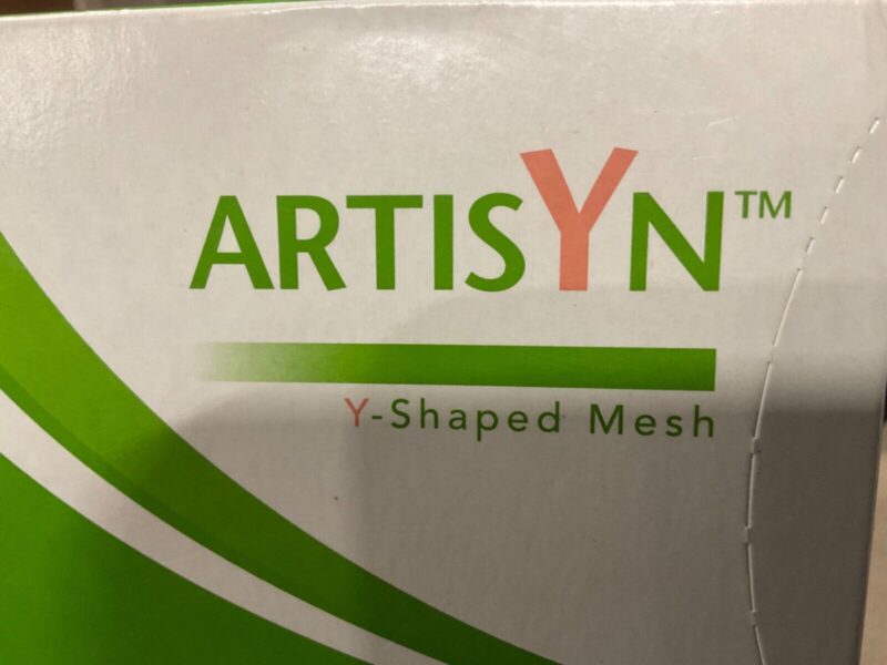 Artisyn ARTY Y-Shaped Mesh New/Sealed 05/31/2025