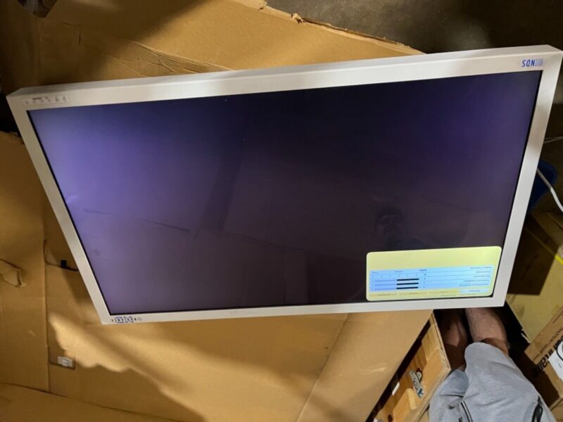 National Display NDS 55” 1920 x 1200 Medical Grade Monitor IS20299 - Brand New! - Image 4
