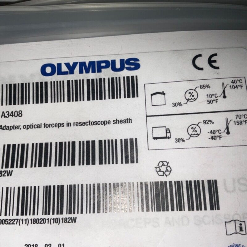 Olympus A3408 Adapter For Optical Forceps In Resectoscope Sheath
