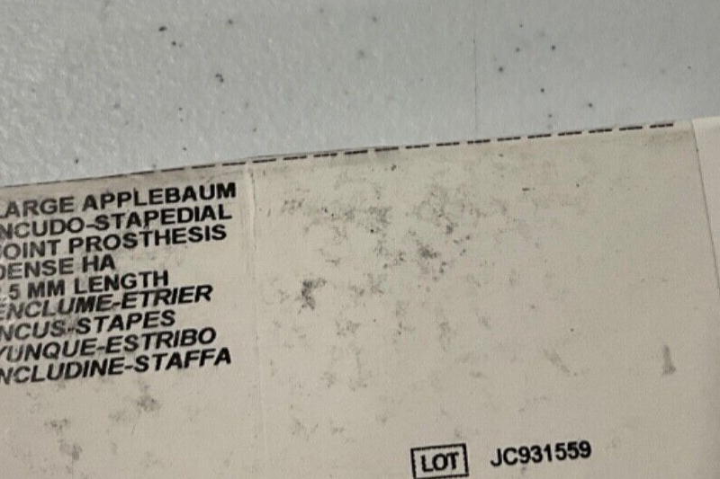 Gyrus ACMI 140957 Large Applebaum Incudo-Stapedial 2025