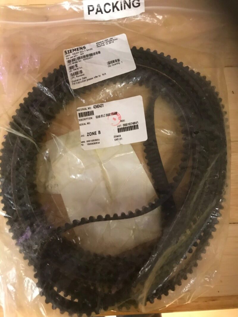 Siemens 4340431 Gear Belt for Patient table