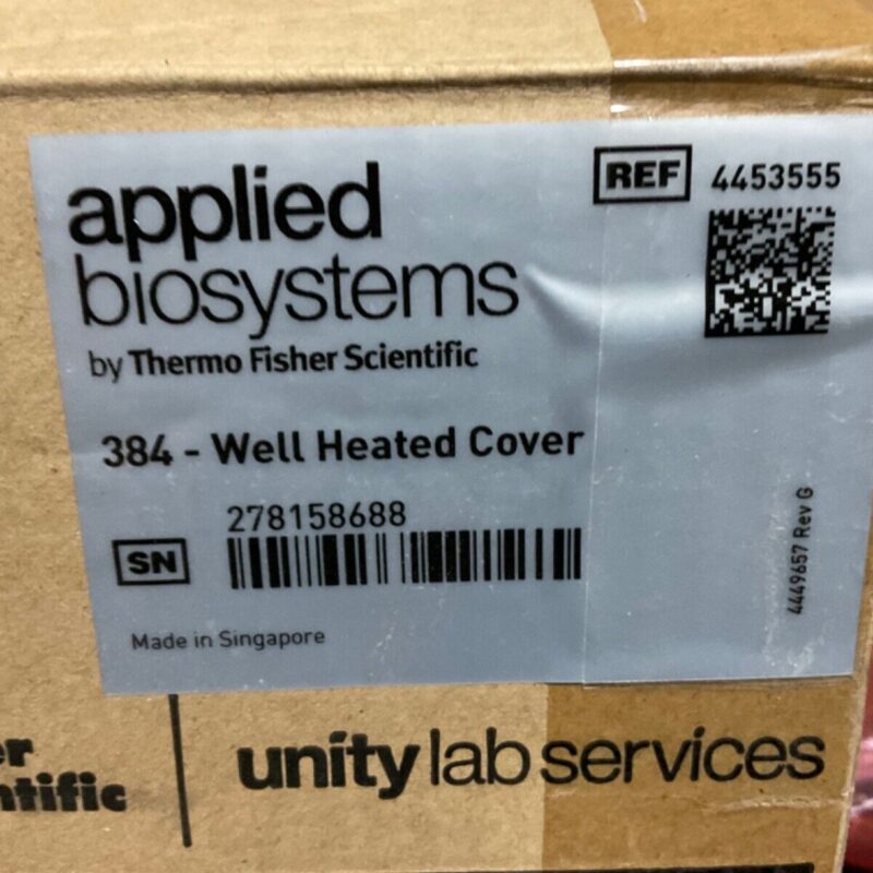 APPLIED BIOSCIENCE Ref 4553555 384 Well Heated Cover