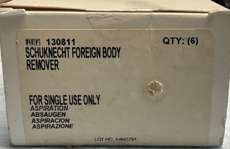 GYRUS ACMI 130811 Schuknecht Foreign Body Remover (Box)