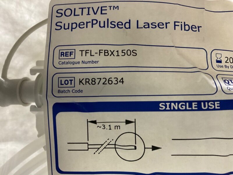 Olympus TFL-FBX150S Super Pulsed Laser Fiber 150 Microns New/Training (1pc)