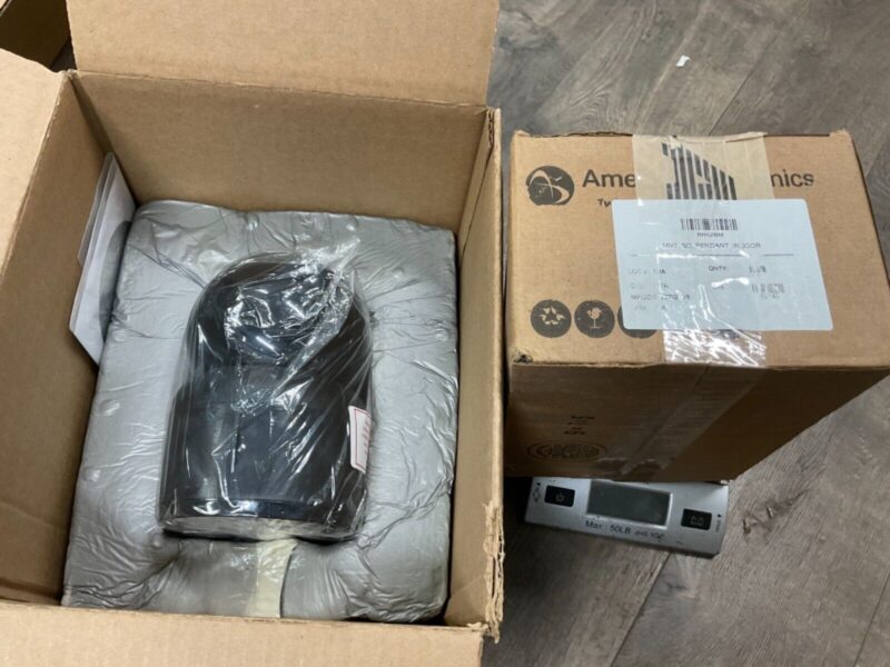 American Dynamics SpeedDome Ultra 8E Camera With RHIUIBM Dome Mount Adapter